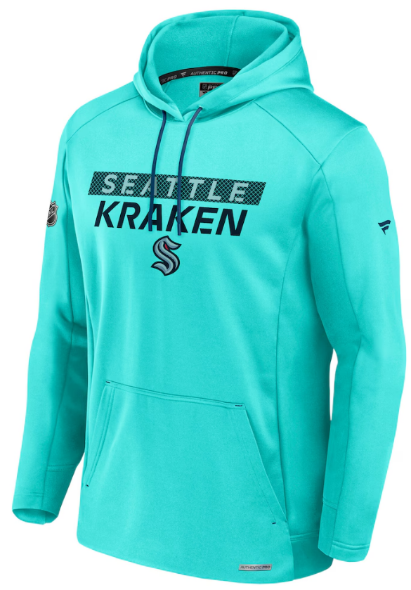 Sweat à capuche NHL Seattle Kraken Helix Headline '47 Bleu marine