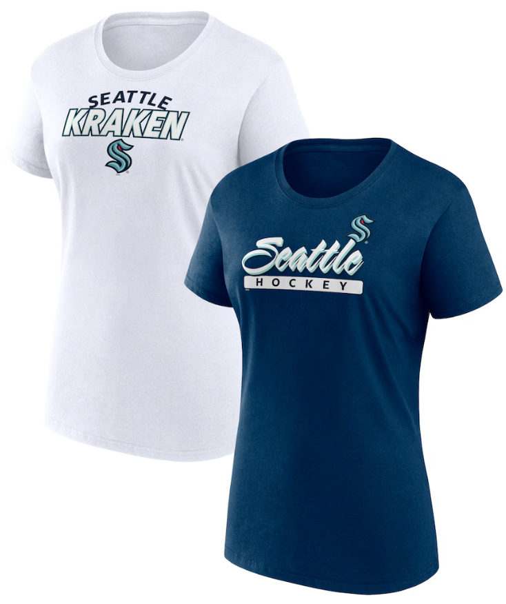 Sweat à capuche NHL Seattle Kraken Helix Headline '47 Bleu marine