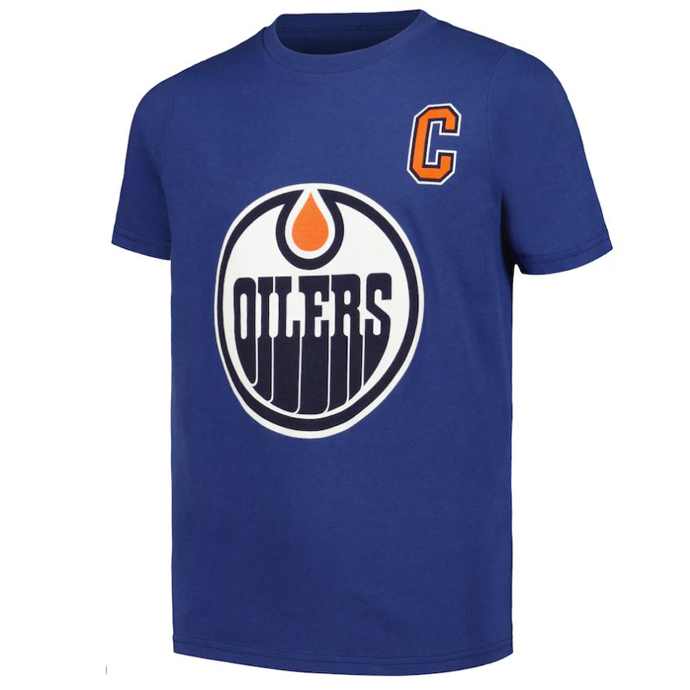 NHL McDavid 97 - Edmonton Oilers T-Shirt - Blue