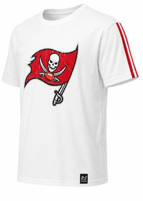 NFL Tampa Bay Buccaneers Slub T-Shirt Ecru - White