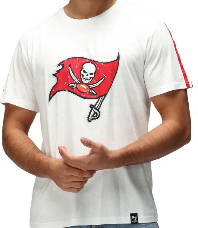 T-shirt NFL Las Vegas Raiders avec logo patch - Noir