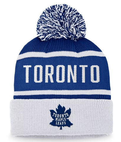 NHL Toronto Maple Leafs - Heritage Cuffed Knit PomPom