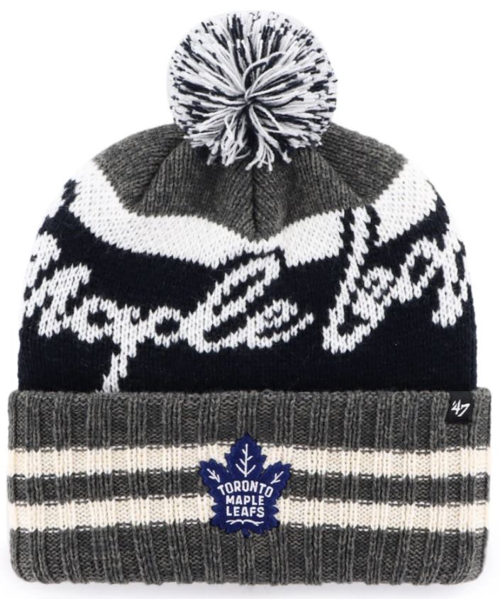 NHL Toronto Maple Leafs Hyperbolic &#39;47 CUFF KNIT PomPom