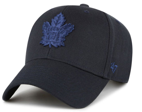 NHL Toronto Maple Leafs Tonal Blue Logo '47 MVP SNAPBACK