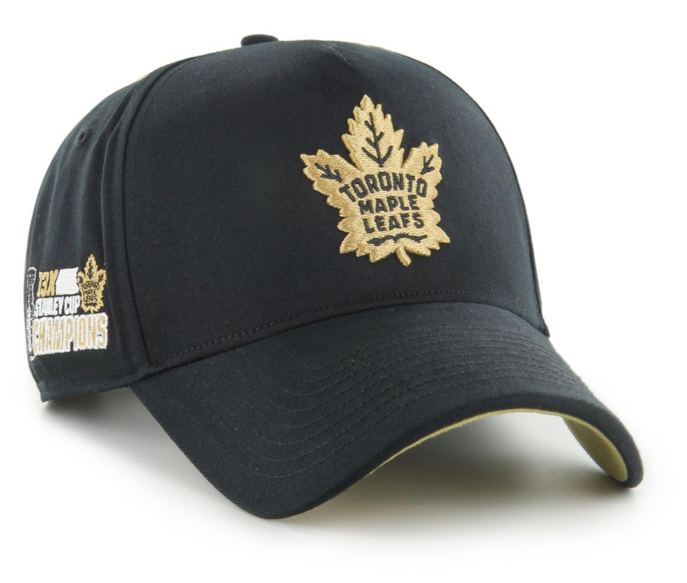 NHL Toronto Maple Leafs Sure Shot TT ’47 MVP DT - Logo Gold Tonal