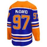 NHL McDavid 97 - Edmonton Oilers Breakaway Premier Jersey Home