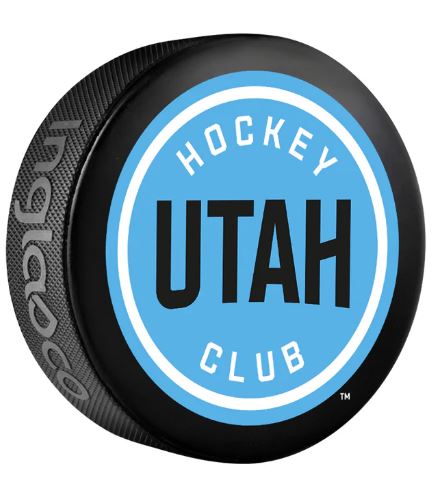 NHL Utah Hockey Club Logo Puck