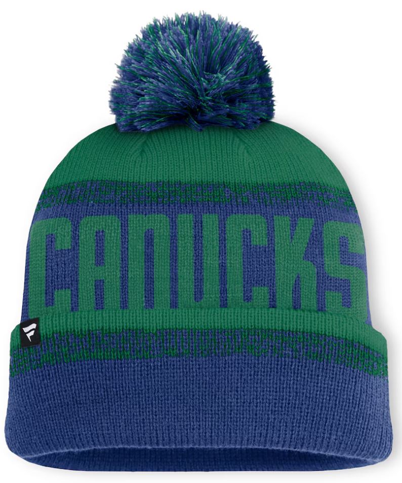 NHL Vancouver Canucks Thrive CUFF KNIT PomPom