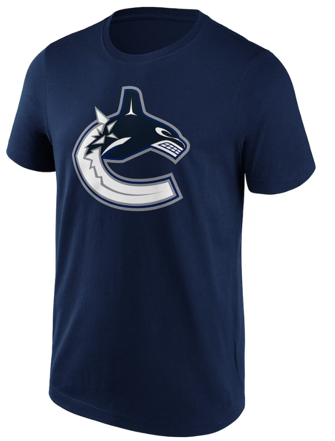 NHL Petterson 40 - Vancouver Canucks T-Shirt (1x Size L only) Navy