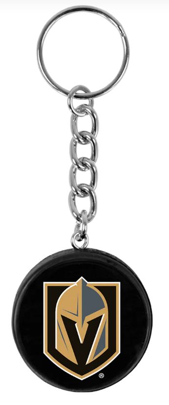 NHL Vegas Golden Knights Keychain Mini-Puck