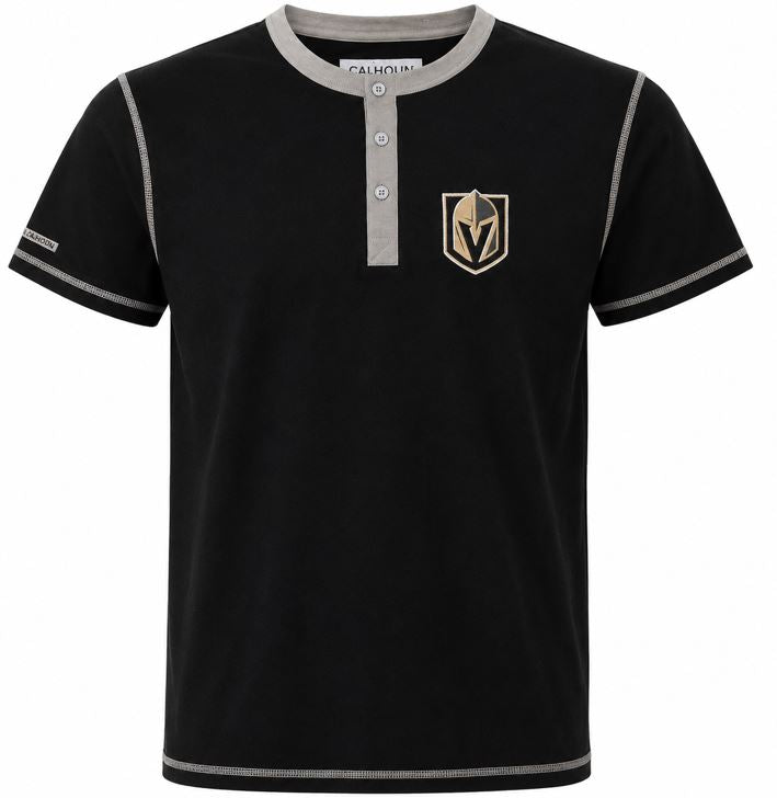 NHL Vegas Golden Knights Henley Waffle T-Shirt