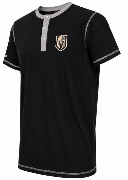 NHL Vegas Golden Knights Henley Waffle T-Shirt
