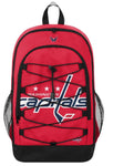 NHL Washington Capitals Bungee Backpack Red