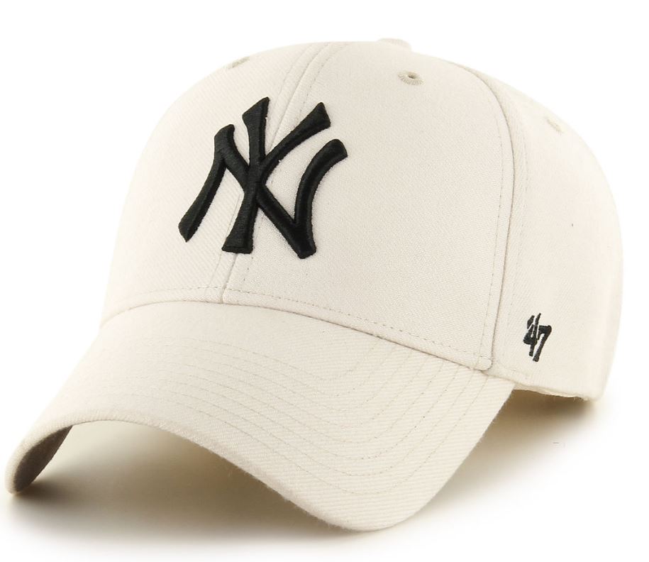 MLB New York Yankees &#39;47 MVP SNAPBACK Logo Black - Natural