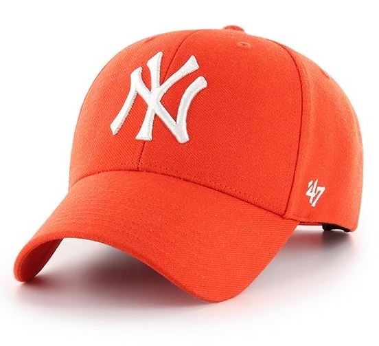 MLB New York Yankees &#39;47 MVP SNAPBACK - Orange Vibrant