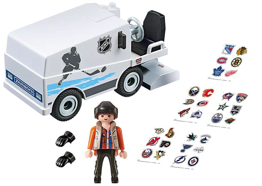 Kinder NHL Zamboni Playmobil "Toni - der Eismeister"