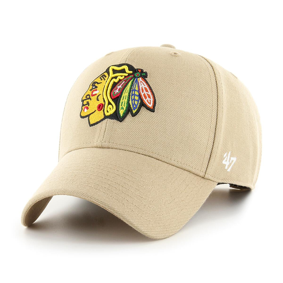 NHL Chicago Blackhawks MVP SNAPBACK &#39;47 Khaki (Camel Light)