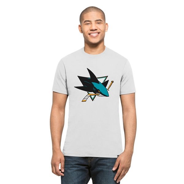 NHL San Jose Sharks &#39;47 SPLITTER T-Shirt White