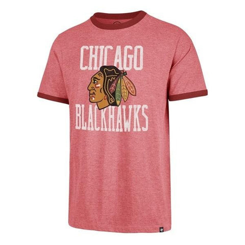 NHL Chicago Blackhawks Belridge '47 CAPITAL RINGER T-Shirt