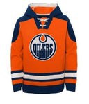 Kinder NHL Edmonton Oilers Hockey Hood Double Stripes - Orange