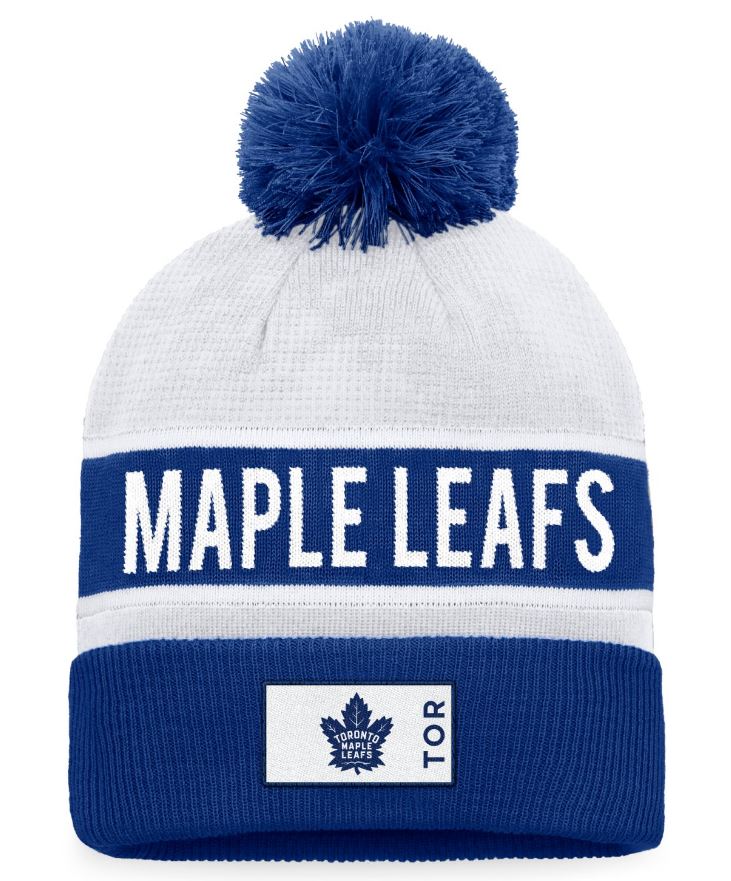 NHL Toronto Maple Leafs - ProGame Cuffed Knit PomPom