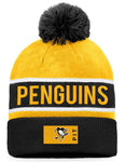 NHL Pittsburgh Penguins ProGame Cuffed Knit PomPom