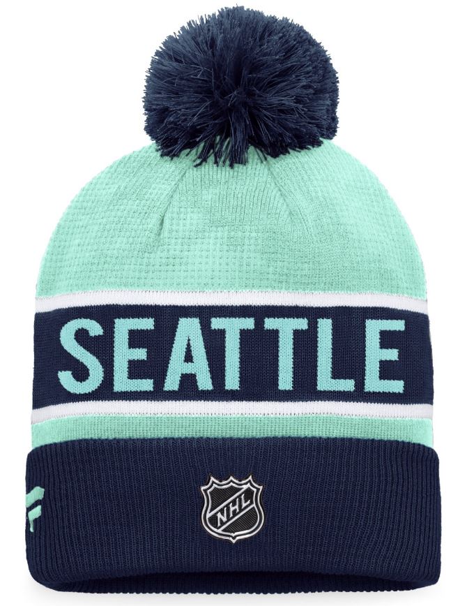 NHL Seattle Kraken - ProGame Cuffed Knit PomPom