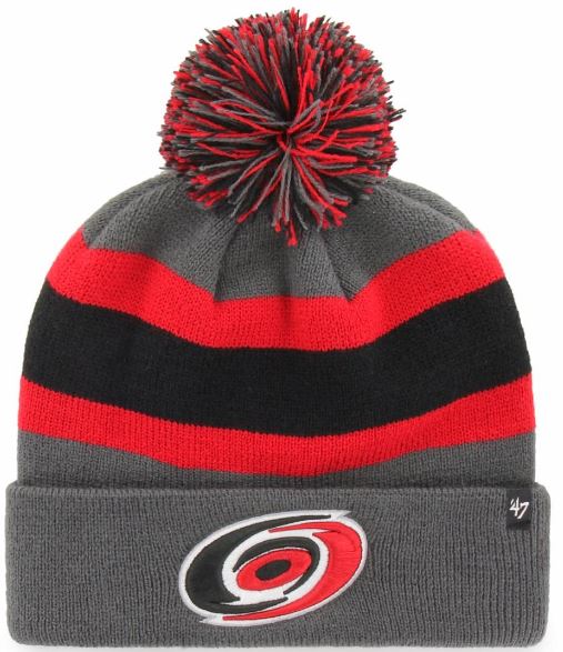 NHL Carolina Hurricanes Breakaway &#39;47 CUFF KNIT PomPom