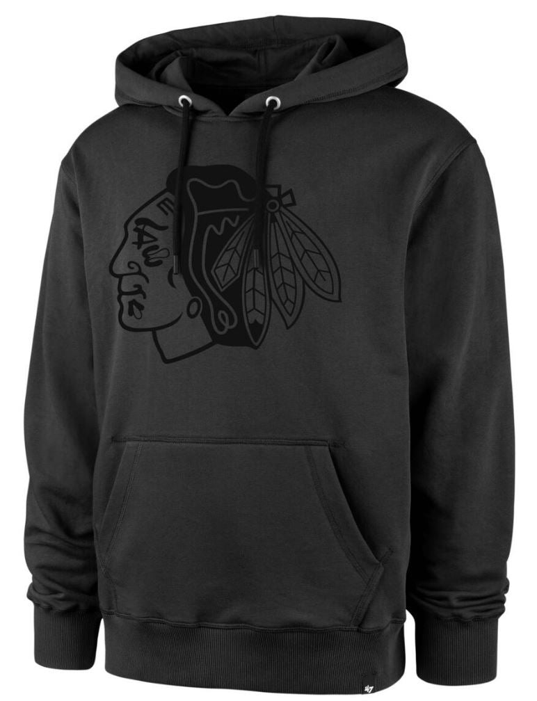 NHL Chicago Blackhawks Hoodie &#39;47 - Charcoal