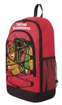 NHL Chicago Blackhawks Bungee Backpack Red
