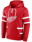 NHL Detroit Red Wings Power Play Jersey Stripe Hoodie