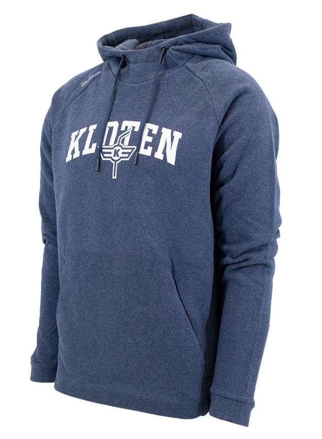 Sweat à capuche classique NLA EHC Kloten - Bleu marine