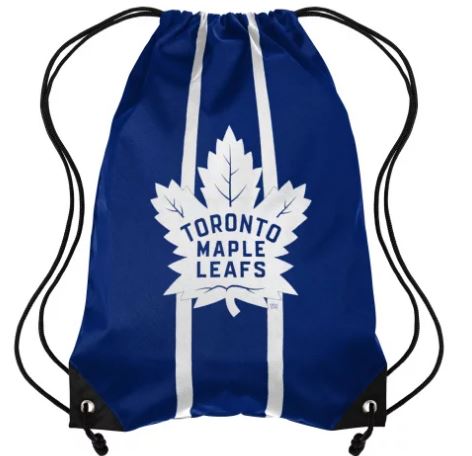 NHL Toronto Maple Leafs Drawstring Bag - Stripes