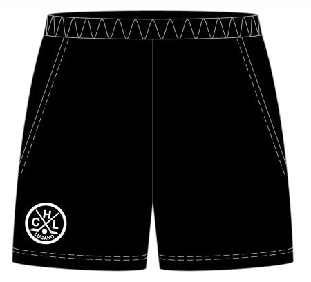 NLA HC Lugano Tank Shorts Home black