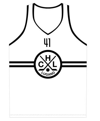 NLA HC Lugano Tank Top Away White