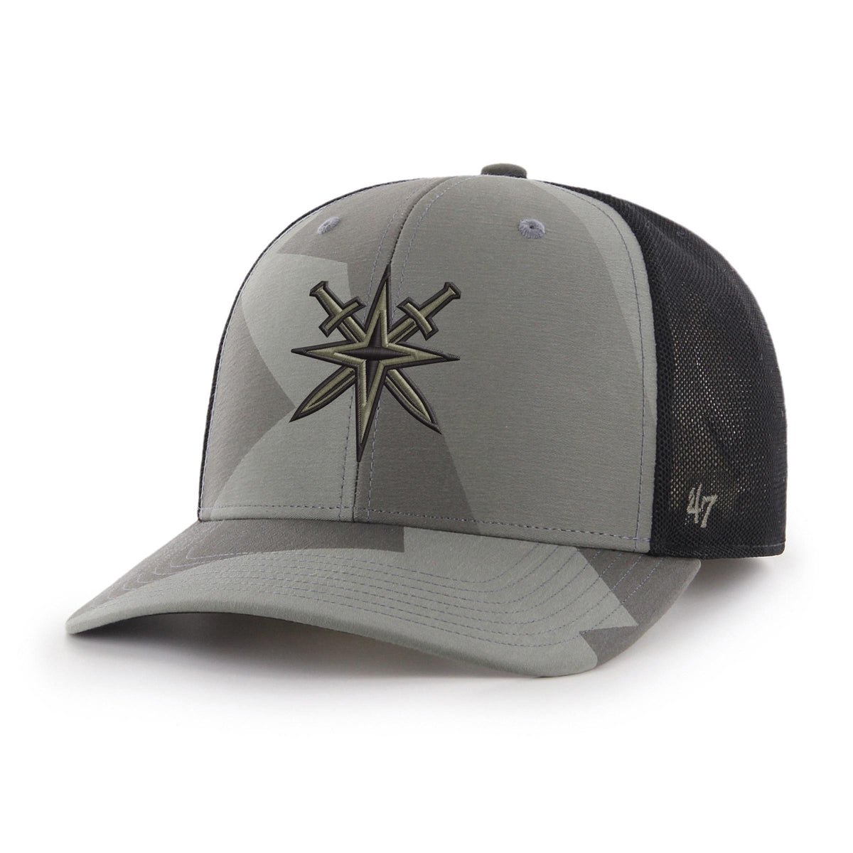 NHL Vegas Golden Knights Alternate Countershade Mesh &#39;47 MVP DP Snapback