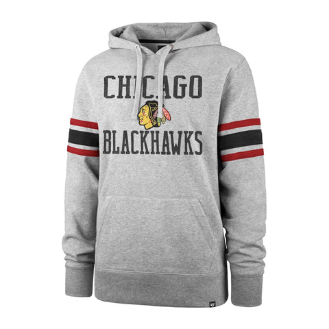 NHL Chicago Blackhawks Double Block ’47 Sleeve Stripe Hood