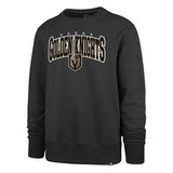 NHL Vegas Golden Knights Sweater Varsity Block '47 HEADLINE Crew Neck