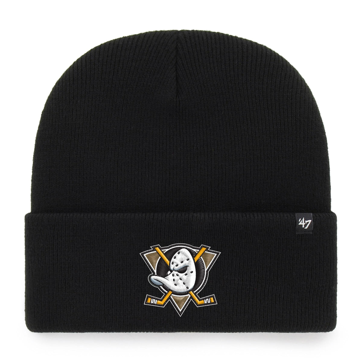 NHL Anaheim Ducks Haymaker ’47 CUFF KNIT - Black