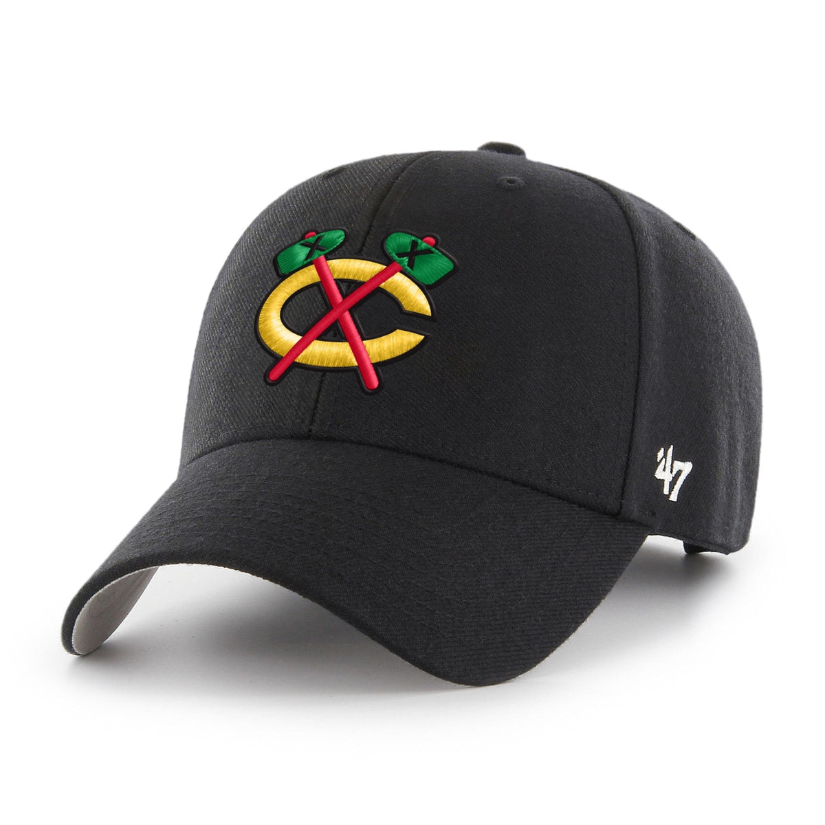 NHL Chicago Blackhawks Alternate &#39;47 MVP Black