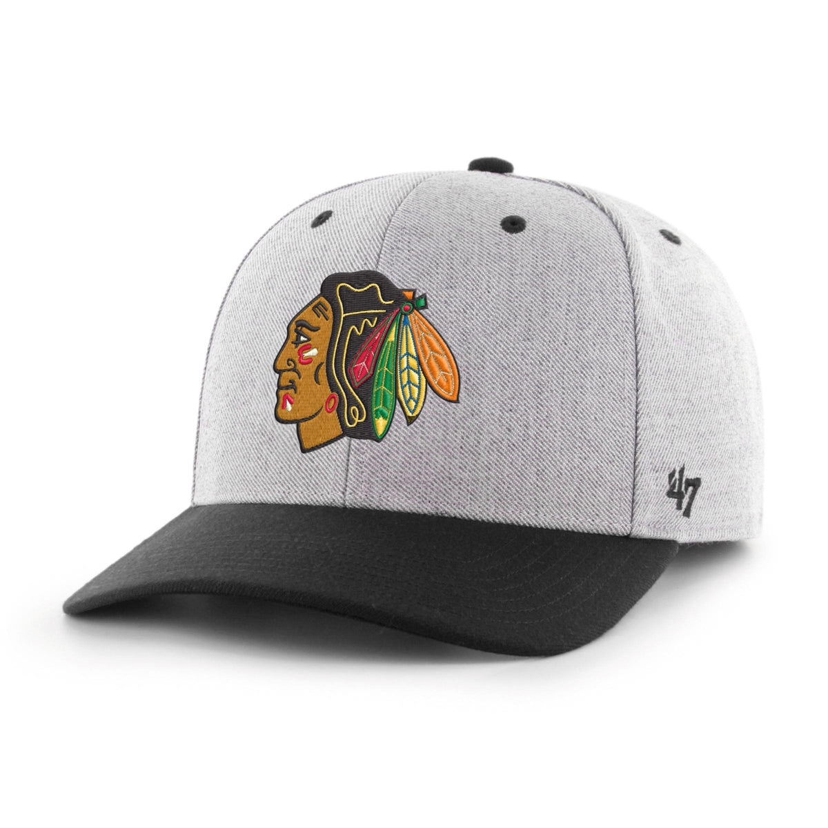 NHL Chicago Blackhawks Storm Cloud TT &#39;47 MVP DP Charcoal