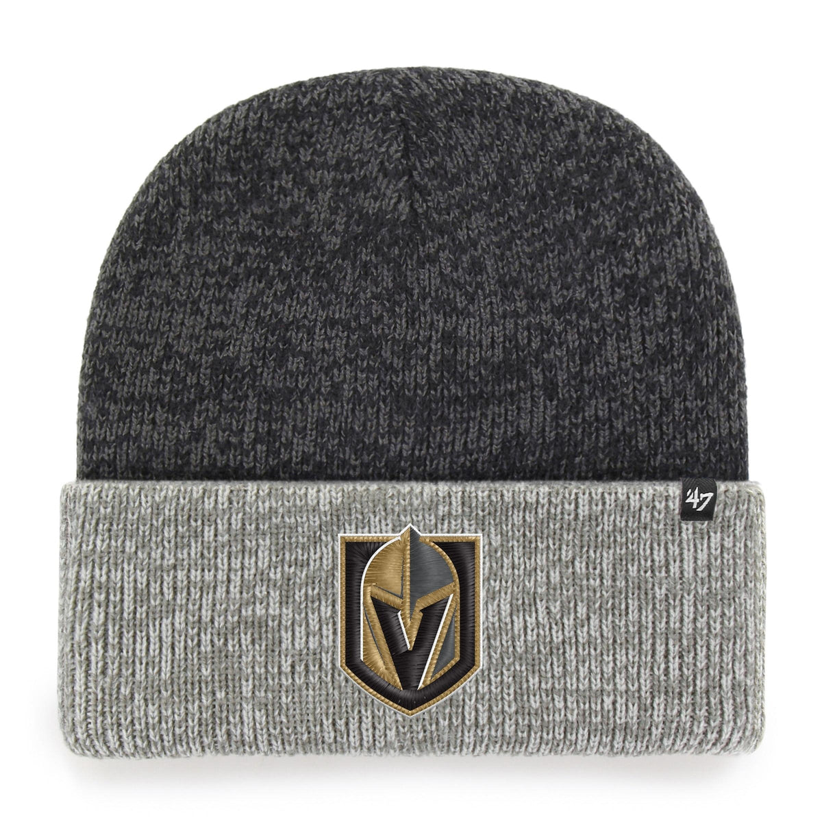 NHL Vegas Golden Knights Two Tone Brain Freeze &#39;47 CUFF KNIT
