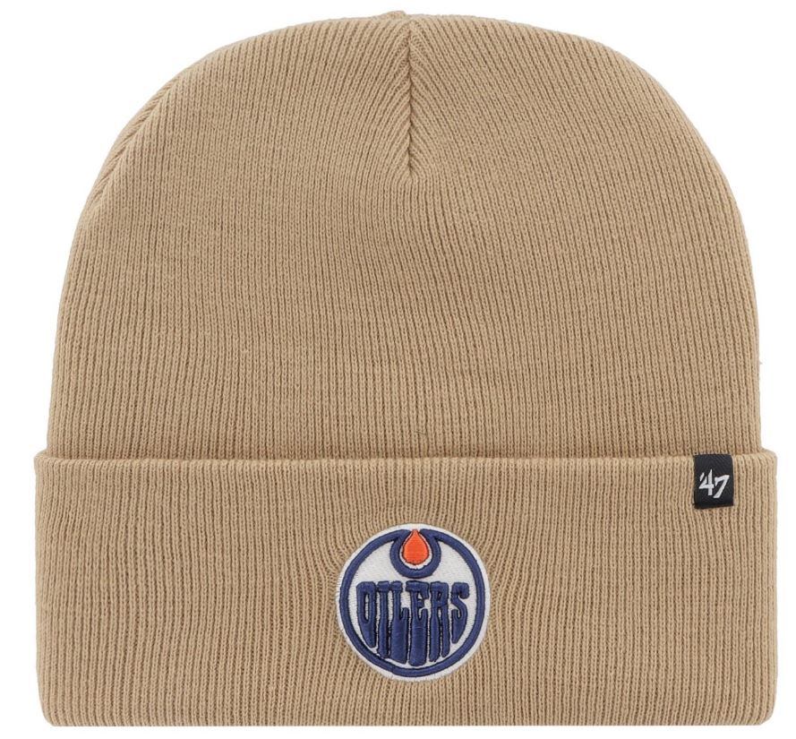 NHL Edmonton Oilers Haymaker &#39;47 CUFF KNIT - Khaki