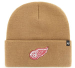 NHL Detroit Red Wings Haymaker '47 CUFF KNIT - Camel