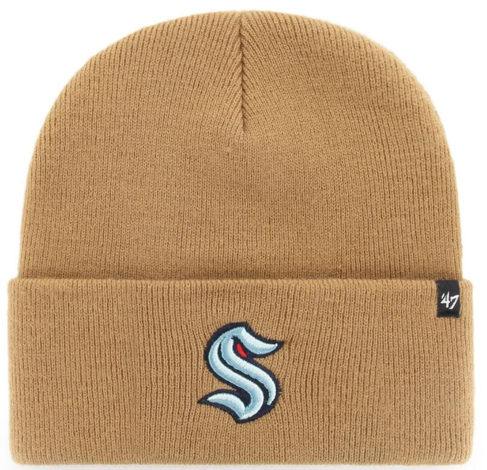 NHL Seattle Kraken Haymaker &#39;47 CUFF KNIT - Camel