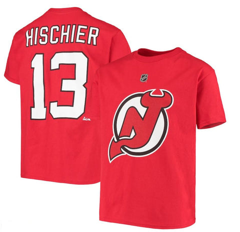Kinder NHL Nico Hischier 13 - New Jersey Devils - T-Shirt