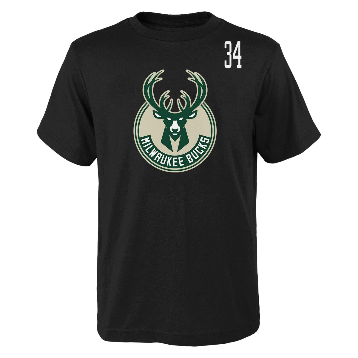 NBA Milwaukee Bucks Giannis Antetokounmpo 34 - SS Tee