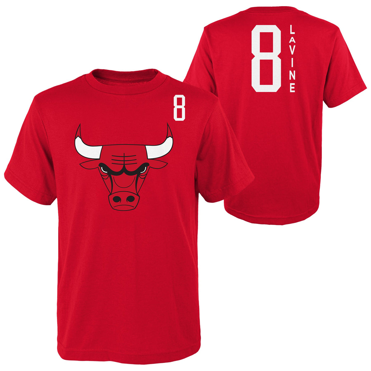 NBA Chicago Bulls Zach Lavine 8 - SS Tee