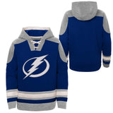 Kinder NHL Tampa Bay Lightning Hockey Hood Double Stripes