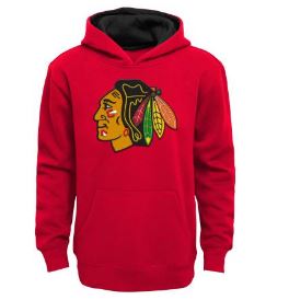 Kinder NHL Chicago Blackhawks Hoodie Fleece Premium Red